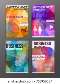flyer design business and technology  icons, creative template design for presentation, poster, cover, booklet, banner.