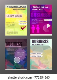 flyer design business and technology  icons, creative template design for presentation, poster, cover, booklet, banner.