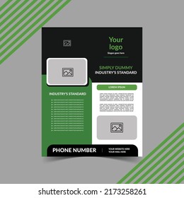 Flyer Design For Company Advertisement