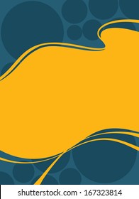 Flyer design content background. Design layout template 