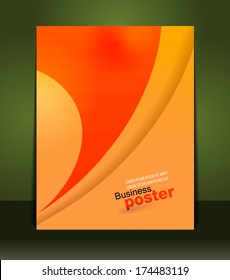 Flyer design content background. Design layout template 