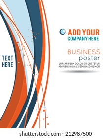 Flyer design content background. Design layout template 