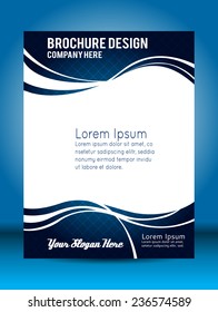 Flyer design content background. Design layout template 