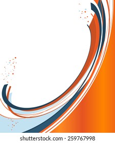 Flyer design content background. Design layout template 