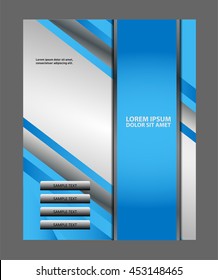 Flyer design content background. Design layout templat

