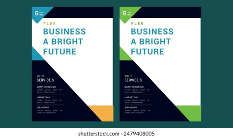 Flyer design , cover modern layout, annual report, poster, flyer in A4
