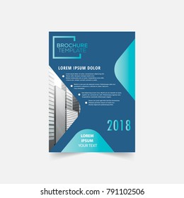 Flyer Design or Depliant Cover for business presentation and magazine covers, annual reports and marketing generic purposes. Brochure template