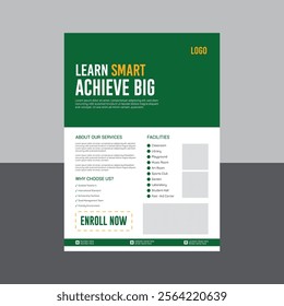 Flyer Design for Education
Creative Simple Flyer Design for Admission