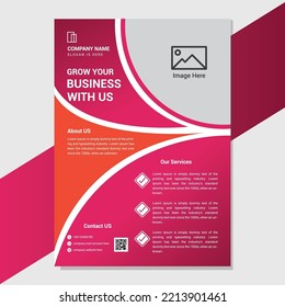 Flyer design and graphic design