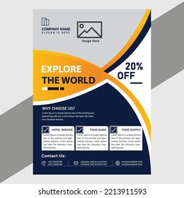 Flyer design and graphic design