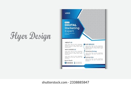 flyer design, modern flyer design, creative flyer design, corporate flyer design, business promotion
