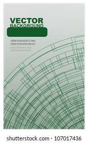 Flyer Design, modern technology vector