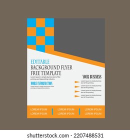 flyer design, perfect for creative professional