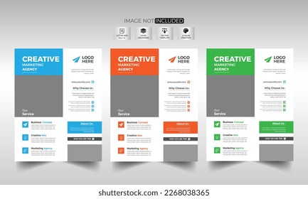 Flyer Design Promotional Design for Your Corporate or Any Type of Business