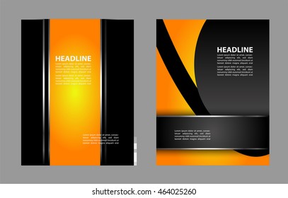 Flyer design template
