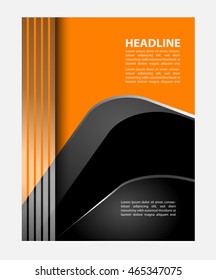 Flyer design template
