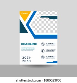 flyer design template, annual report design, promotion company design, cover design