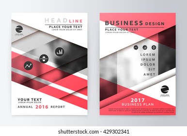 Flyer design template. Brochure design template.  Annual report brochure.  Modern business template report. Presentation mock up annual report, business plan. Leaflet cover presentation layout in A4
