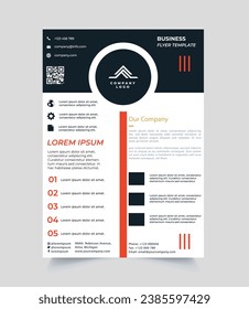 Flyer design template for business