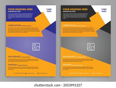 Flyer Design Template, Business Brochure, Cover Book and Magazine, Annual Report, Proposal Template Design, Leaflet Design, a4 Template, Vector Template, Print Ready Design, corporate flyer
