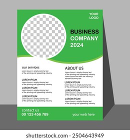 Flyer design template. Elegant brochure design templates for business flyer Template.