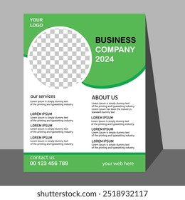 Flyer design template. Elegant brochure design templates for business, company profile, and cover.