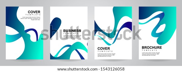 Flyer Design Template Elegant Brochure Design Stock Vector Royalty Free