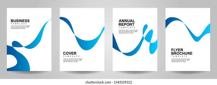 Flyer design template. Modern Cover design templates for business, company profile, annual report, and brochure. Minimalist elegant leaflet layout with abstract shape. Background Vector illustration