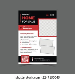 Flyer Design Template. Professional Brochure. Real Estate Poster Vector. Corporate Business Flyer poster pamphlet brochure cover design layout background. Modern poster magazine, layout, template. A4