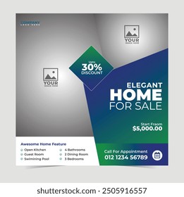 Flyer Design template, Real Estate Flyer Design bundle, property sale flyer design, flyer design for rent