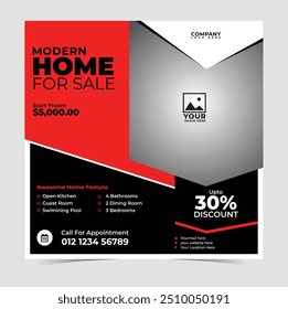 Flyer Design template, Real Estate Flyer Design bundle, property sale flyer design, flyer design for rent