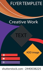flyer design Template special and unique style
