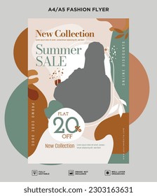 Vector de plantilla de diseño de volante, volante de negocios, Diseño de cubierta, diseño totalmente editable en tamaño A4 y A5