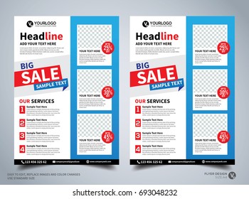 Flyer design template vector, Business flyer, Cover Design, layout in A4 size