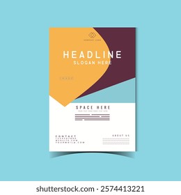 Flyer Design Template With Vector File
