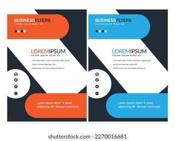flyer design template vector design and  illustration. flyer design template vector images. 