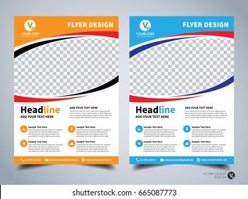 Flyer design template vector, Leaflet Design, Poster Design. Business flyer, Cover Design, layout in A4 size