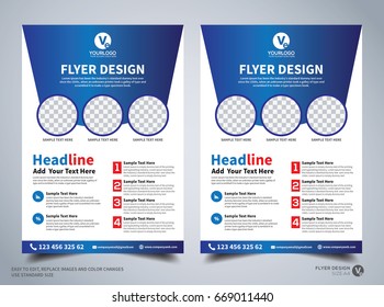 Flyer design template vector, Leaflet Design, Poster Design. Business flyer, Cover Design, layout in A4 size