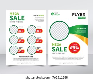 Flyer design template vector, Leaflet Design, Poster Design. Business flyer, Cover Design, layout in A4 size