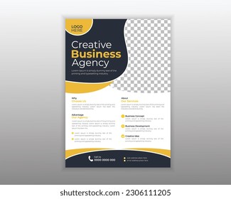 Flyer Design Template For Your Business and Company