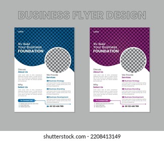 Flyer design Template,Banner ,Poster,Corporate Presentation, Business Presentation, Easy to use and edit,
vector set.