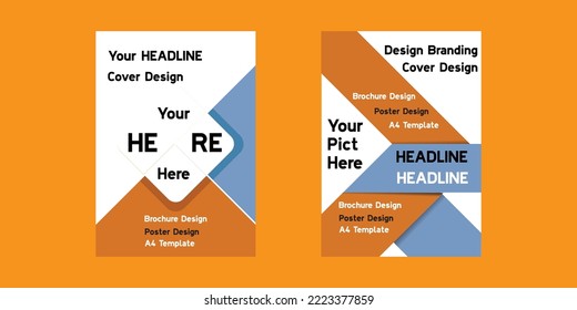 plantilla de diseño de volante.diseño de folleto de promoción. plantilla a4, resumen de diseño de folleto, portada, volante, afiche, listo para imprimir