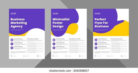 flyer design templates. business corporate flyer design ideas. poster leaflet brochure design ideas. bundle, a4 template, brochure design, cover, flyer, poster, print-ready