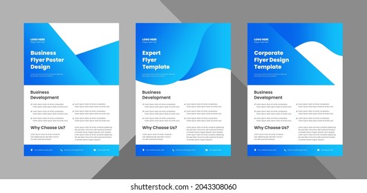 flyer design templates. business corporate flyer design ideas. poster leaflet brochure design ideas. bundle, a4 template, brochure design, cover, flyer, poster, print-ready