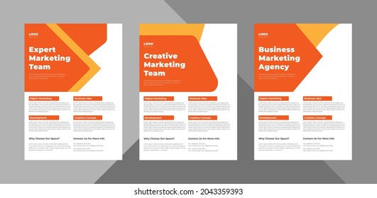 flyer design templates. business corporate flyer design ideas. poster leaflet brochure design ideas. bundle, a4 template, brochure design, cover, flyer, poster, print-ready