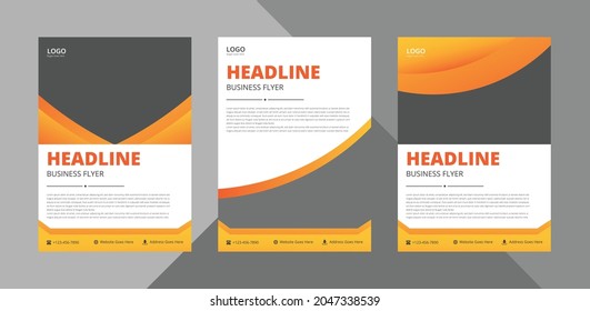 flyer design templates. business corporate flyer design ideas. poster leaflet brochure design ideas. bundle, a4 template, brochure design, cover, flyer, poster, print-ready