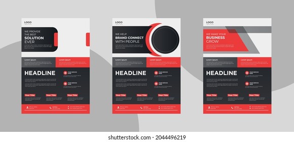 flyer design. flyer design templates idea samples. professional poster leaflet brochure design templates. flyer in A4, bundle, brochure design, cover modern layout, annual report, poster