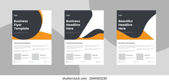 flyer design. flyer design templates idea samples. professional poster leaflet brochure design templates. flyer in A4, bundle, brochure design, cover modern layout, annual report, poster