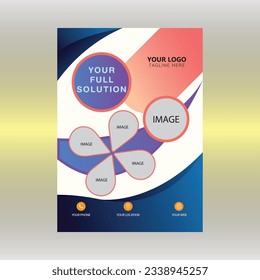Flyer design templates. This professionally crafted flyer serves as an excellent marketing asset, ready to promote events, products, or services with its engaging elements. 