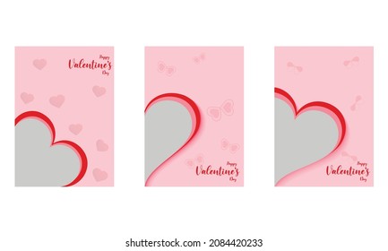 flyer design for valentine day template background design and illustration part one